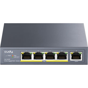 Cudy 5-port gigabit poe+ switch (zwart)