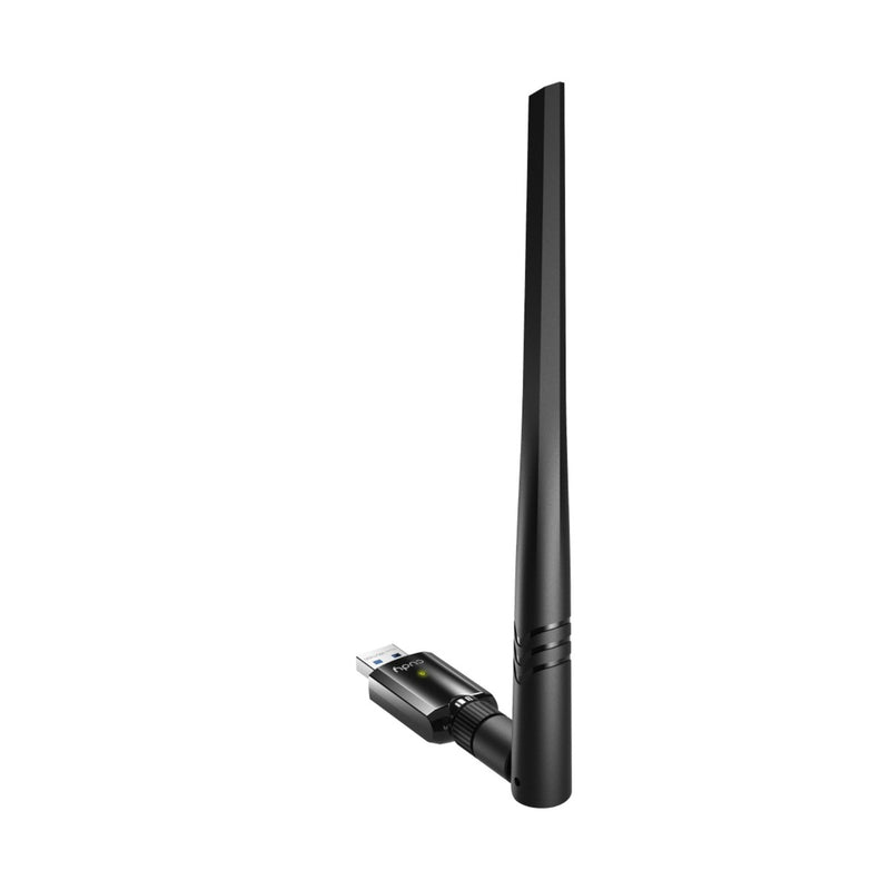 Afbeelding laden in galerijviewer, Cudy ac1300 wi-fi high-gain usb wlan adapter (zwart)
