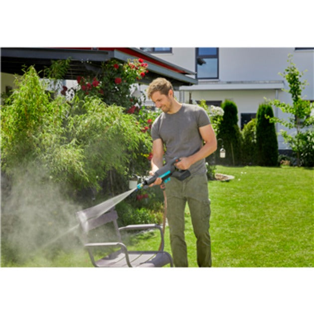 Afbeelding laden in galerijviewer, Gardena aquaclean 24 18v p4a - accu hogedrukreiniger - 24 bar - premium set
