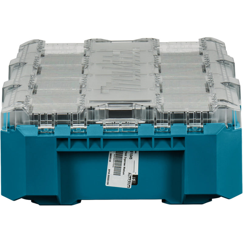Afbeelding laden in galerijviewer, Makita maktrak organizer medium p-91045 gereedschapsbox (blauw zwart)
