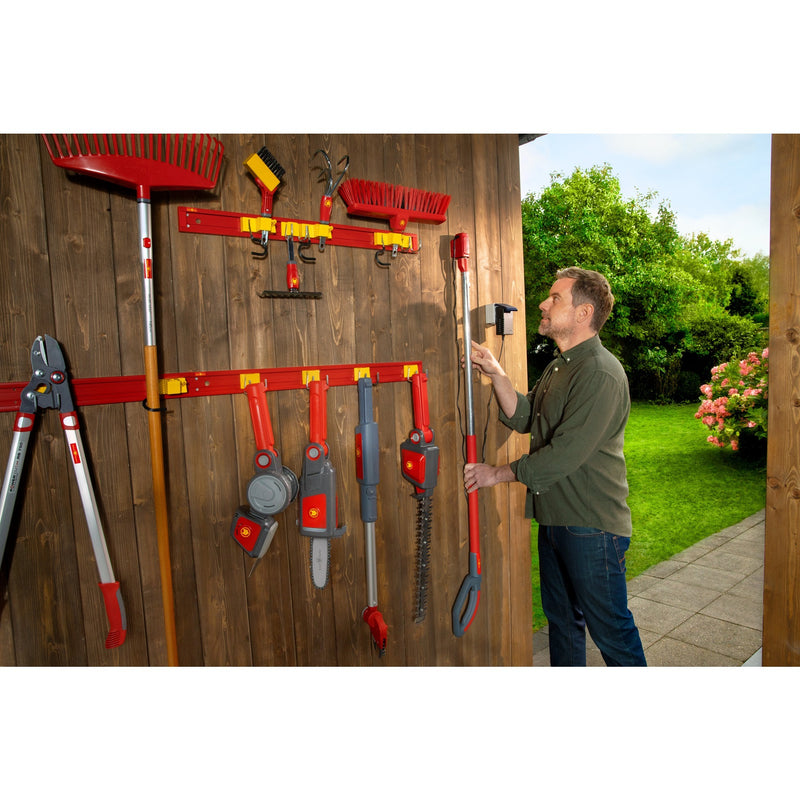 Afbeelding laden in galerijviewer, Wolf-garten bs 140 em e-multi-star accu steel (rood grijs, zonder lader, 2,5 ah, 18 volt)
