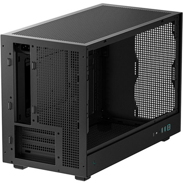 Afbeelding laden in galerijviewer, Deepcool ch260 mini tower behuizing (zwart | 2x usb-a | 1x usb-c | tempered glass)
