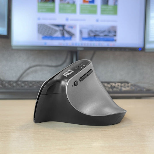 Act draadloze muis ac5155 bluetooth zwart, zilver