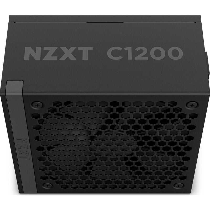 Afbeelding laden in galerijviewer, Nzxt c1200 gold atx 3.1 modulaire 1200 watt voeding (zwart, 1x 12v-2x6, 3x pcie)
