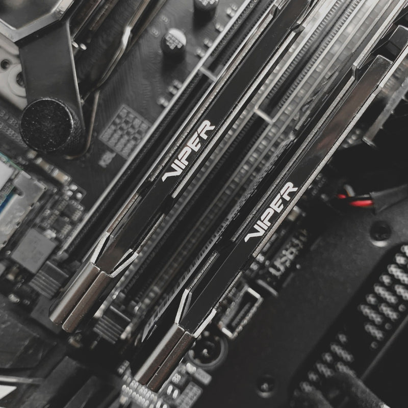 Afbeelding laden in galerijviewer, Patriot 16 gb ddr4-3200 kit werkgeheugen (grijs, pvs416g320c6k, viper steel, xmp)
