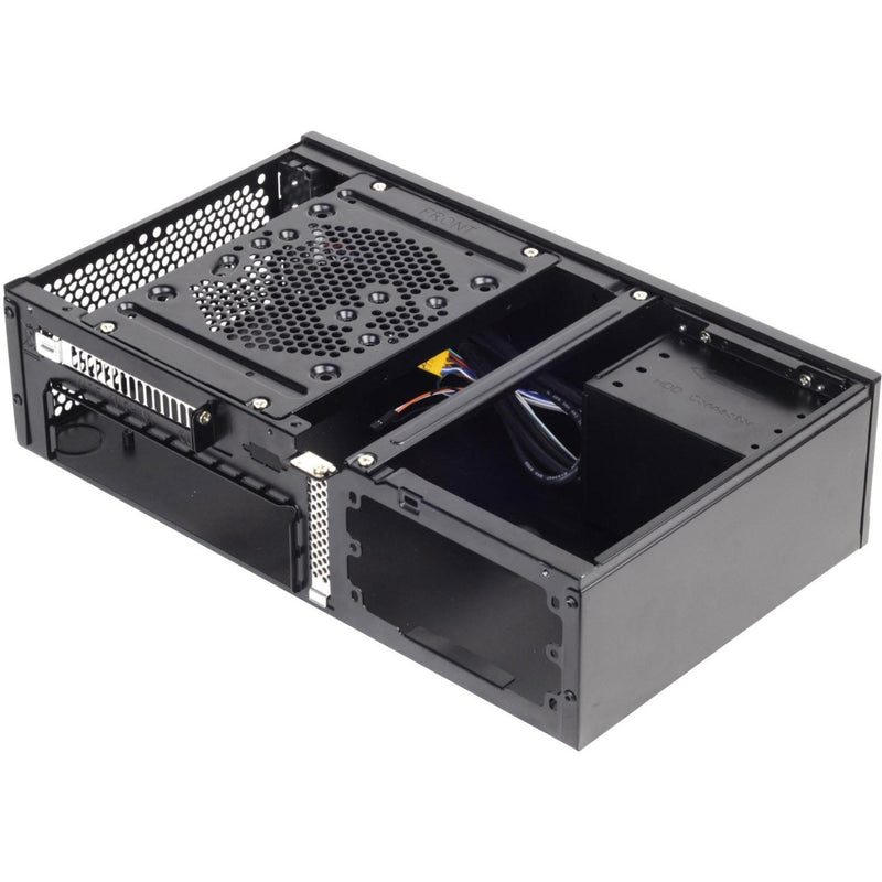 Afbeelding laden in galerijviewer, Silverstone milo ml05b htpc behuizing (zwart | 2x usb-a)
