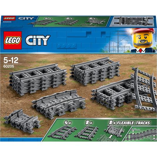Lego city 60205 treinrails