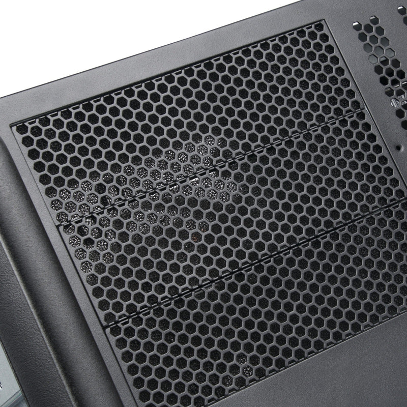 Afbeelding laden in galerijviewer, Silverstone rm41-506 rack behuizing (zwart | 2x usb-a 3.2 (5 gbit s))
