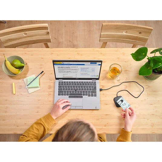 Trust ceto contactloze smartcard-lezer kaartlezer (zwart)