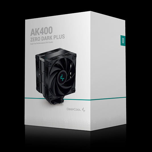 Deepcool ak400 zero dark plus cpu-koeler (zwart)
