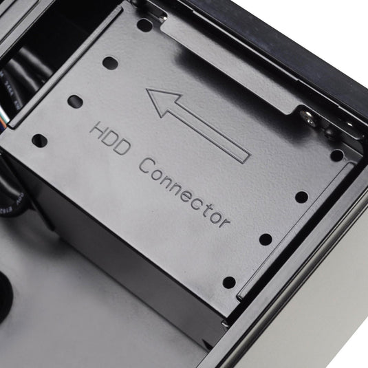 Silverstone milo ml05b htpc behuizing (zwart | 2x usb-a)