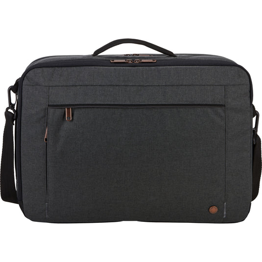 Case logic era 15.6 hybrid briefcase eracv-116-obsidian laptoptas (donkergrijs)