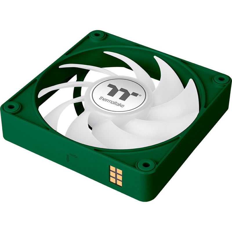 Afbeelding laden in galerijviewer, Thermaltake ct120 ex argb sync pc cooling fan racing green (3-fan pack) case fans (groen, 3 stuks, 120 x 120 x 25 mm, pwm)

