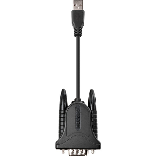Sitecom usb > seriële kabel 0,6m usb-adapter (zwart zilver, cn-104, retail)