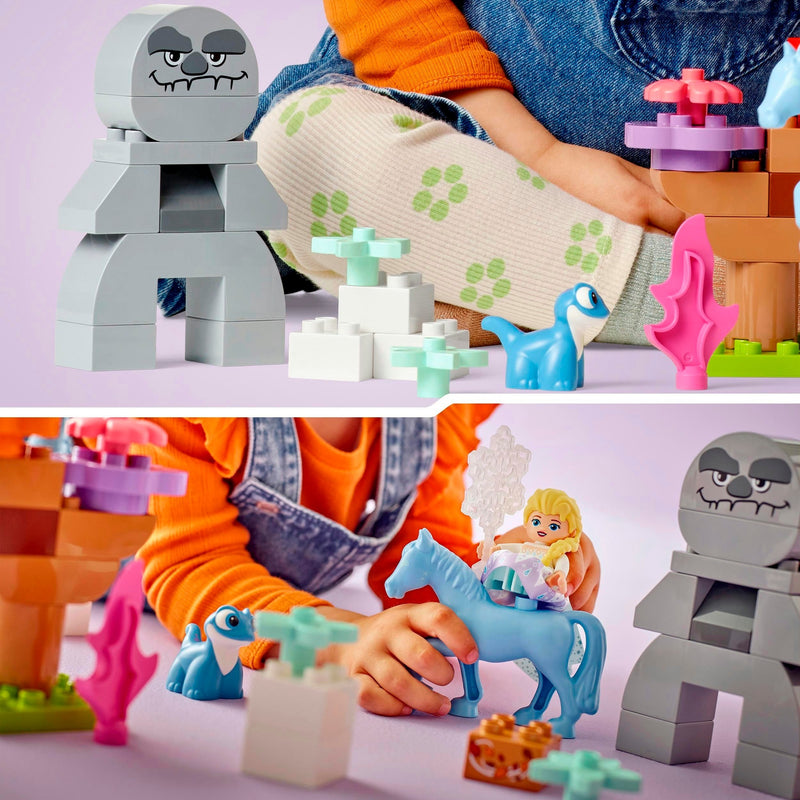 Afbeelding laden in galerijviewer, Lego duplo 10418 elsa en bruni in het betoverde bos
