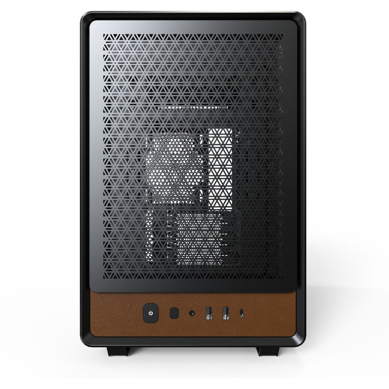 Afbeelding laden in galerijviewer, Montech heritage midi tower behuizing (zwart beige | 2x usb-a | 1x usb-c)
