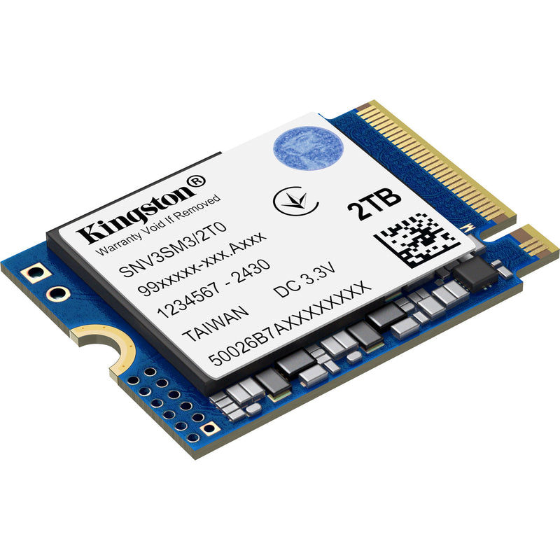 Afbeelding laden in galerijviewer, Kingston nv3 2 tb ssd (pcie 4.0 x4, nvme, m.2 2230)
