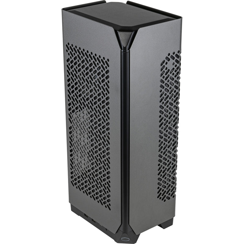 Afbeelding laden in galerijviewer, Cooler master ncore 100 max mini tower behuizing (donkergrijs | 2x usb-a | 1x usb-c)
