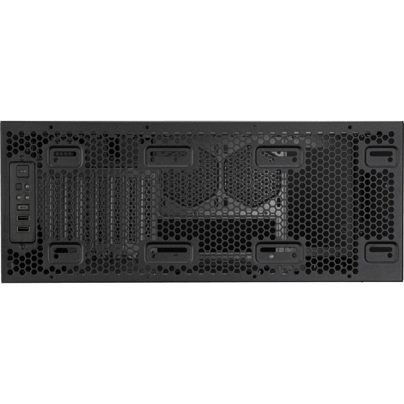 Afbeelding laden in galerijviewer, Silverstone rm4a rack behuizing (zwart | 4u | usb-c)
