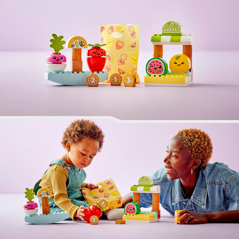 Afbeelding laden in galerijviewer, Lego duplo - biomarkt constructiespeelgoed (10983)
