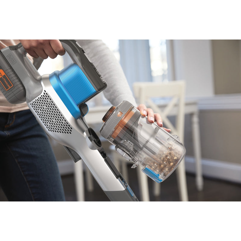 Afbeelding laden in galerijviewer, Black+decker 36v 4-in-1 steelstofzuiger (lichtblauw grijs)
