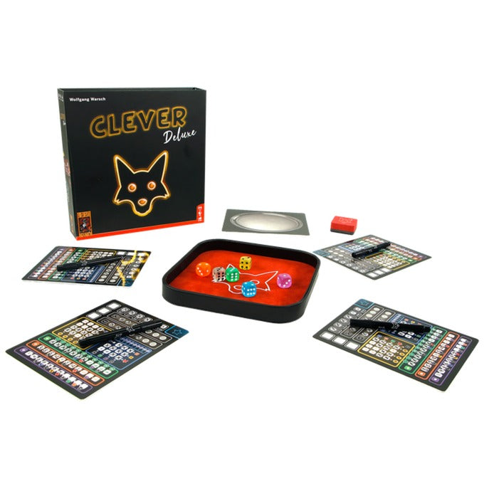 Afbeelding laden in galerijviewer, 999games 999 games clever deluxe dobbelspel (nederlands, 1 - 4 spelers, 30 minuten, vanaf 8 jaar)
