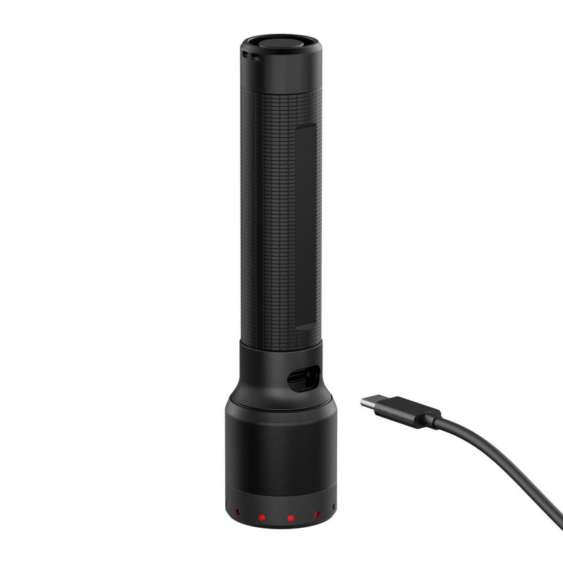 Afbeelding laden in galerijviewer, Ledlenser p6r zaklamp (zwart, 1200 lm, 6000-7500k)

