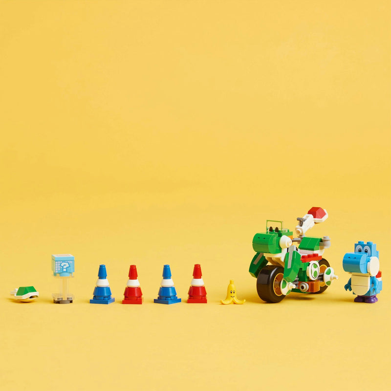 Afbeelding laden in galerijviewer, Lego super mario - mario kart - yoshi-crosser constructiespeelgoed (72031)
