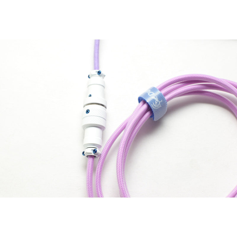 Afbeelding laden in galerijviewer, Ducky coiled cable v2 - azure kabel
