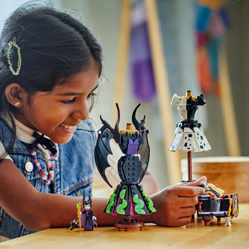 Afbeelding laden in galerijviewer, Lego disney 43262 de jurken van maleficent en cruella de vil
