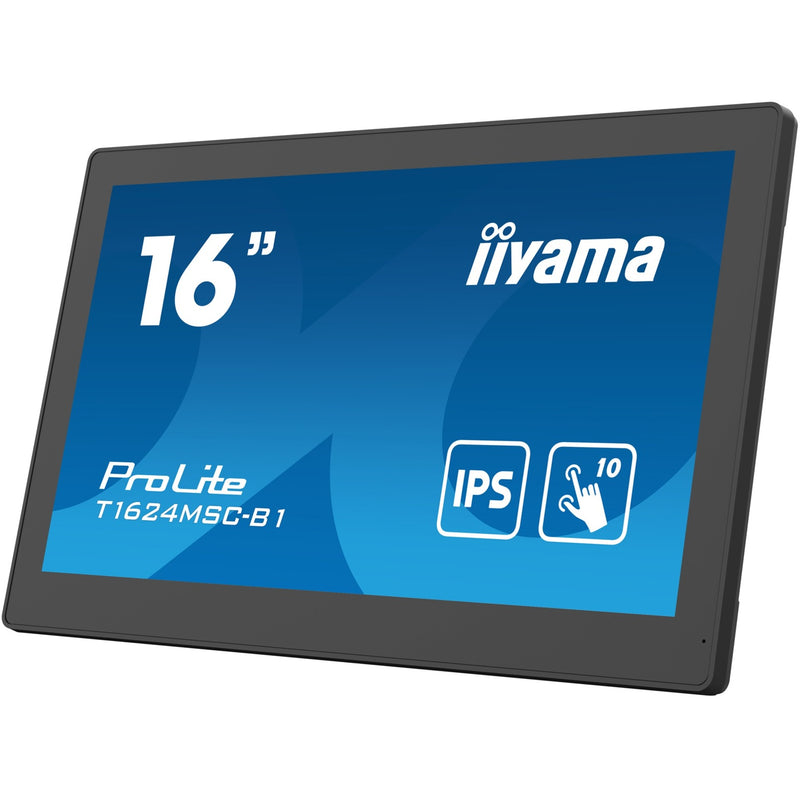 Afbeelding laden in galerijviewer, Iiyama prolite t1624msc-b1 15.6 touchscreen monitor (zwart, hdmi, 2x usb-a)
