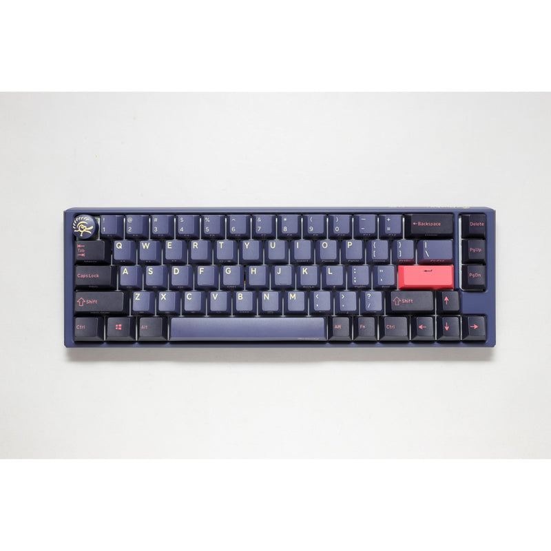 Afbeelding laden in galerijviewer, Ducky one 3 cosmic blue sf rgb mechanisch toetsenbord (donkerblauw, us lay-out (qwerty), cherry mx brown, 65%, rgb leds, double-shot pbt, hot-swappable, quack mechanics)
