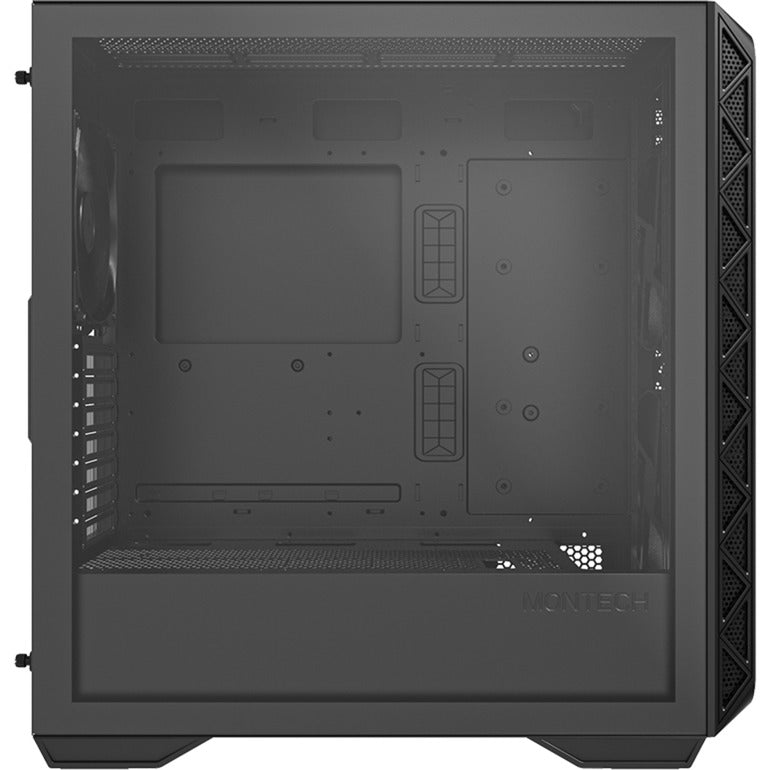 Afbeelding laden in galerijviewer, Montech air 903 base midi tower behuizing (zwart | 2x usb-a | 1x usb-c | tempered glass)
