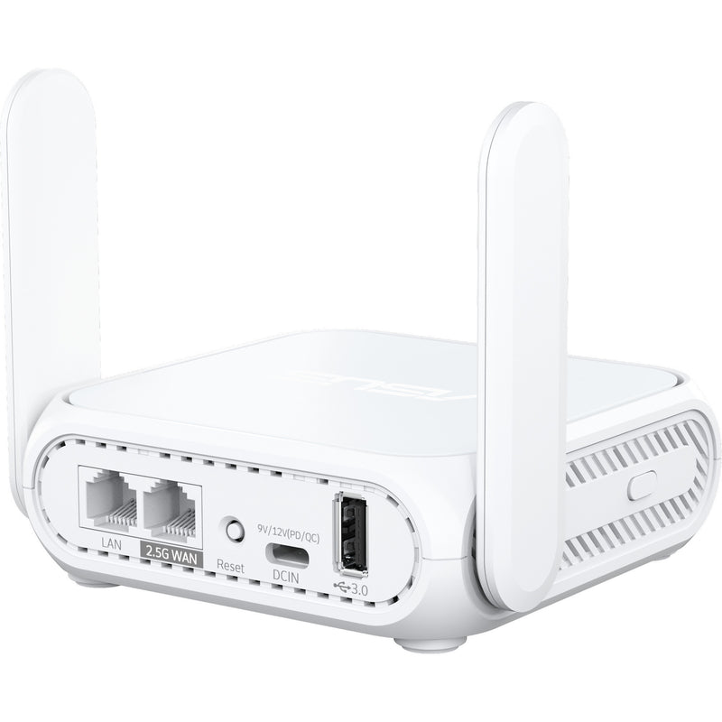 Afbeelding laden in galerijviewer, Asus rt-be58 go draadloze wlan lte router (wit)

