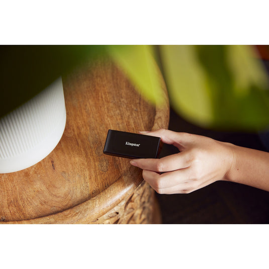 Kingston xs1000 portable 1 tb externe ssd (zwart, sxs1000 1000g, usb-a 3.2 (10 gbit s))