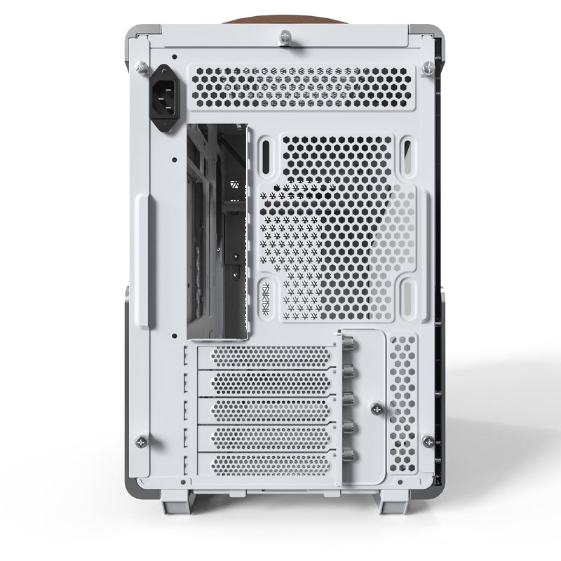 Afbeelding laden in galerijviewer, Montech heritage midi tower behuizing (wit beige | 2x usb-a | 1x usb-c)
