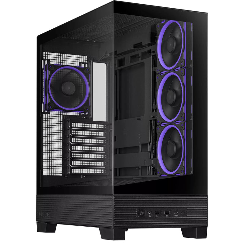 Afbeelding laden in galerijviewer, Asus a31 plus midi tower behuizing (zwart | 2x usb-a | 2x usb-c | tempered glass)
