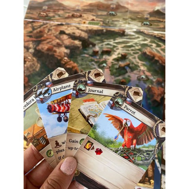 Afbeelding laden in galerijviewer, White goblin games de verdwenen ruïnes van arnak bordspel (nederlands, 1 - 4 spelers, 30 - 120 minuten, vanaf 12 jaar)
