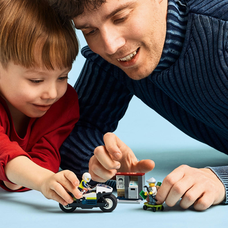 Afbeelding laden in galerijviewer, Lego ® city achtervolging op politiemotor - 60455
