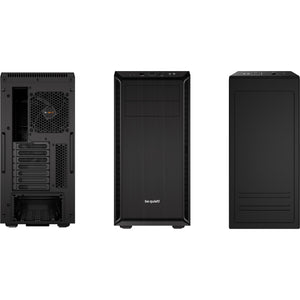 Be quiet! pure base 600 midi tower behuizing (zwart | 2x usb-a)