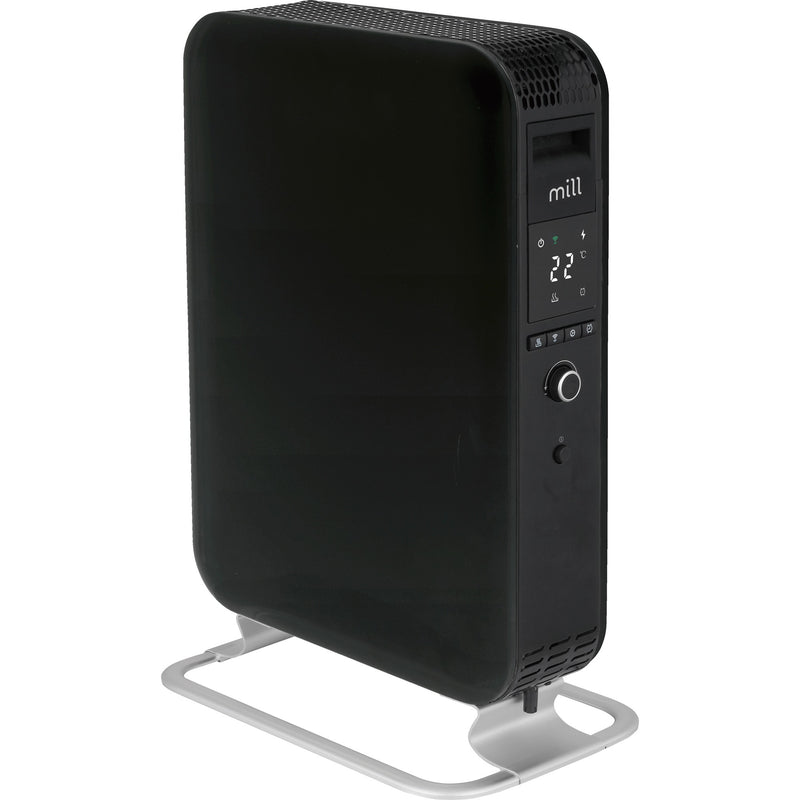 Afbeelding laden in galerijviewer, Mill gentle air wifi olieradiator oil2000wifi3 black (wit zwart, 2000w)
