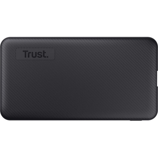 Trust primo 5.000 mah eco powerbank (zwart)