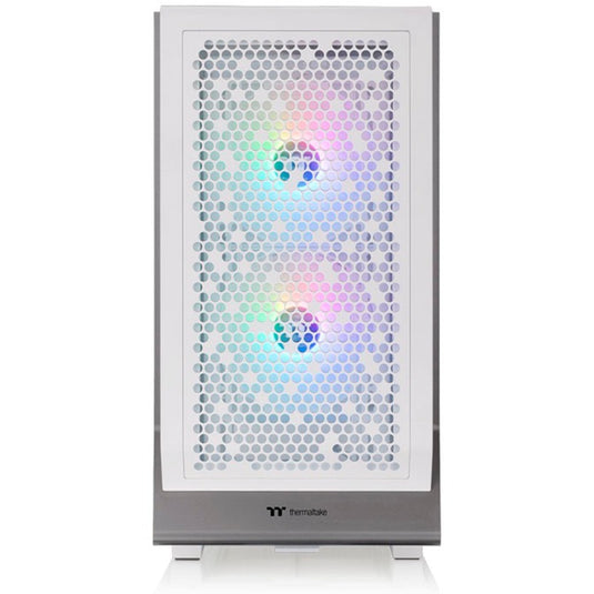 Thermaltake ceres 300 tg argb snow midi tower behuizing (wit | 2x usb-a | 1x usb-c | rgb | tempered glass)