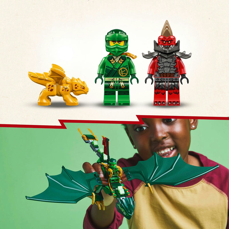 Afbeelding laden in galerijviewer, Lego ninjago 71829 lloyds groene bosdraak
