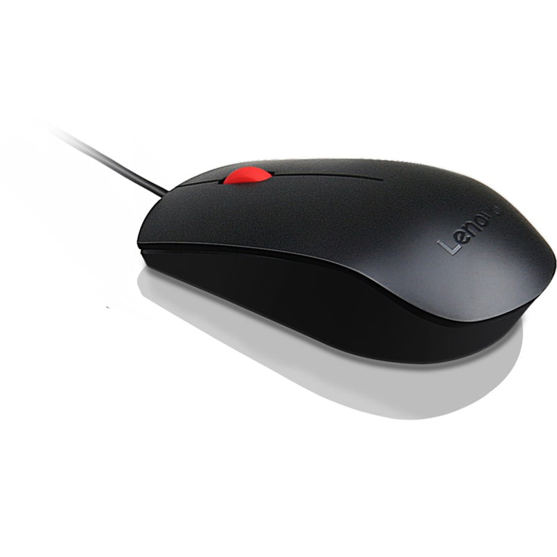 Afbeelding laden in galerijviewer, Lenovo essential usb-muis (zwart, 1600 dpi)

