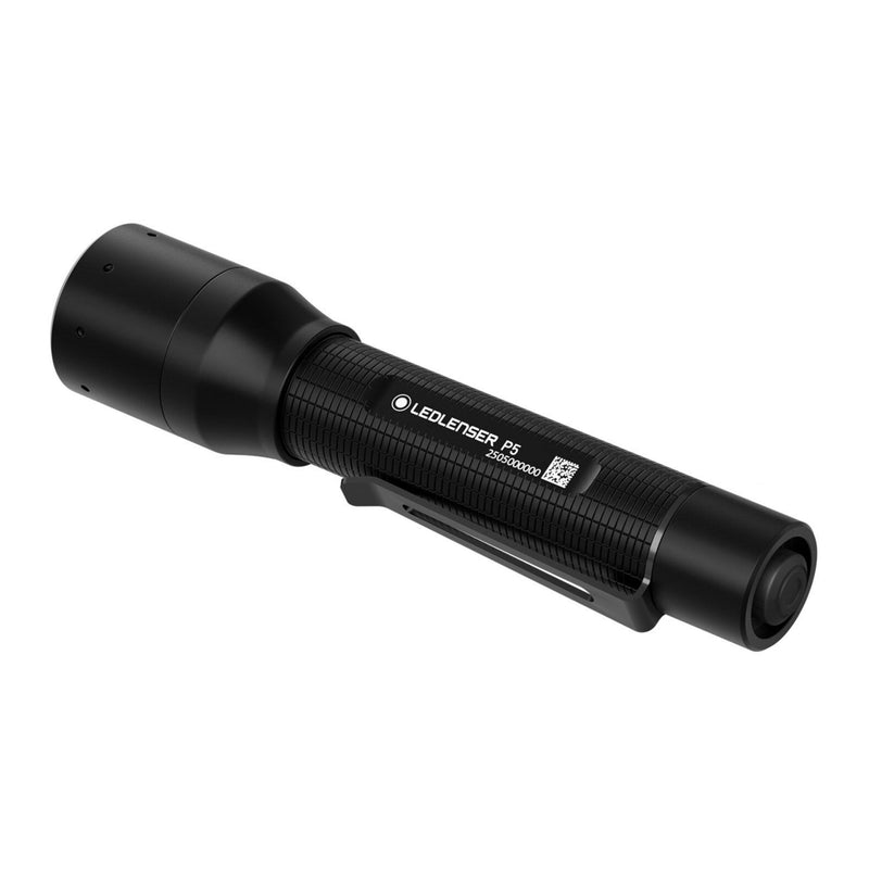 Afbeelding laden in galerijviewer, Ledlenser p5 zaklamp (zwart, 200 lm, 6000-7500k)
