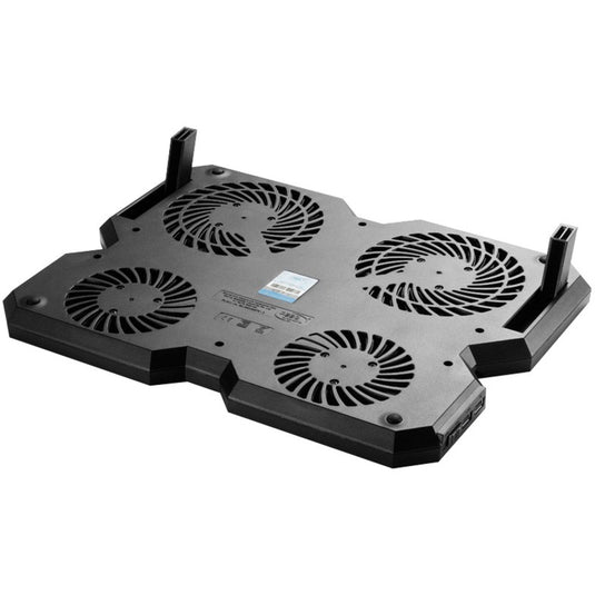 Deepcool multi core x6 laptopkoeler (zwart, 2x usb 2.0)