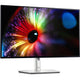 Dell ultrasharp u2724d 27 monitor (zilver zwart, hdmi, 2x displayport, 3x usb-a, 2x usb-c, 120 hz)