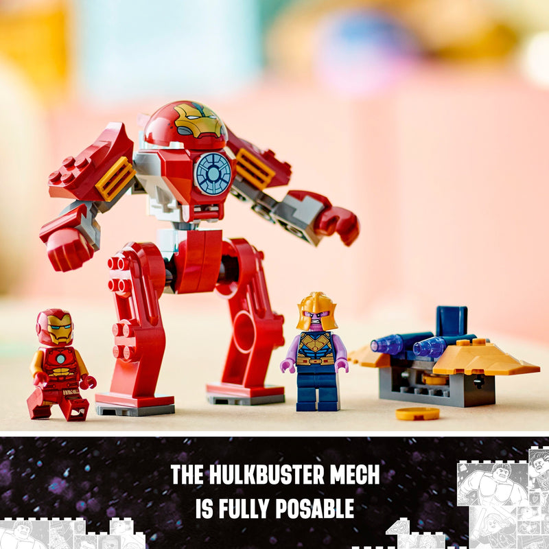 Afbeelding laden in galerijviewer, Lego marvel - iron man hulkbuster vs. thanos constructiespeelgoed (76263)
