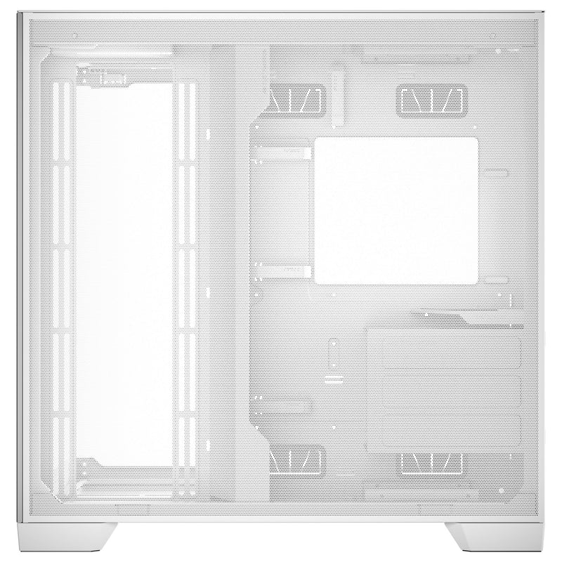Afbeelding laden in galerijviewer, Antec c8 aluminum midi tower behuizing (wit zilver | 2x usb-a | 1x usb-c | tempered glass)
